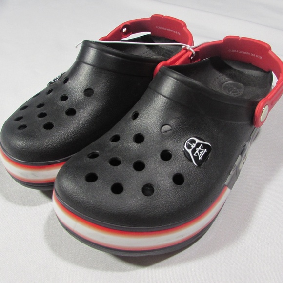 star wars crocs light up